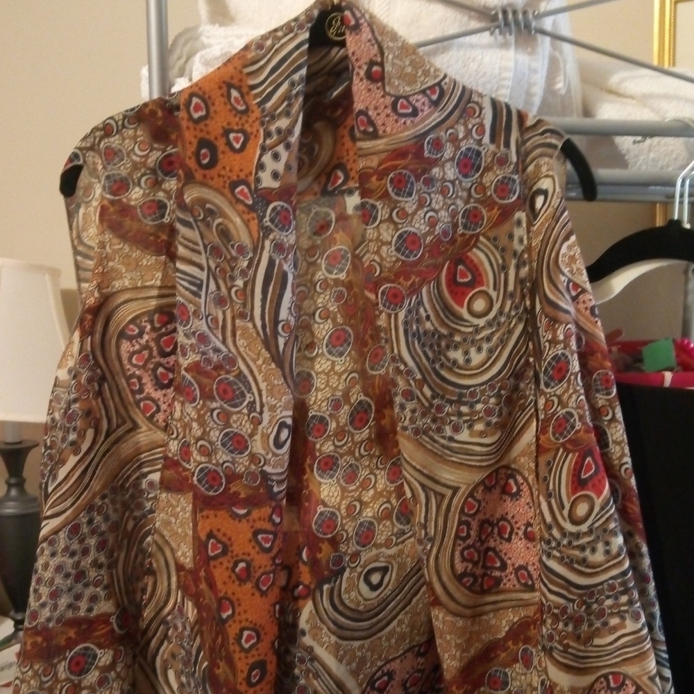 Scarf jacket